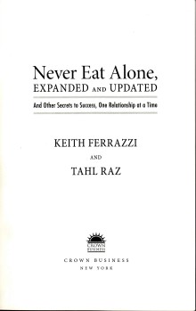 Never Eat Alone, Expanded and Updated